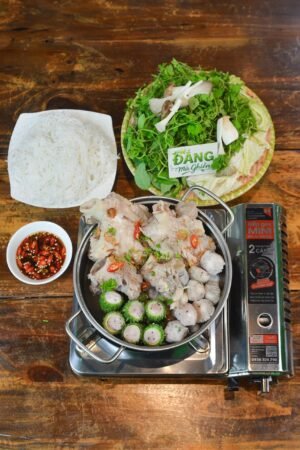 Lẩu sườn chìa nhỏ