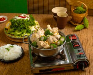 Lẩu sườn chìa nhỏ