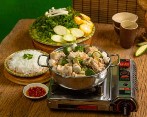 Lẩu xí quách lớn